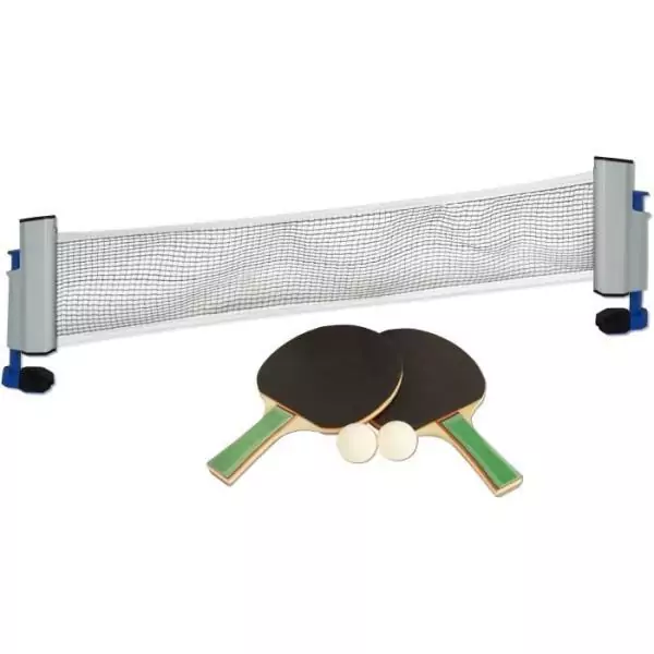 Set de tennis de table - SPACE COURT - Easy Spin - 2 raquettes + 3 balles