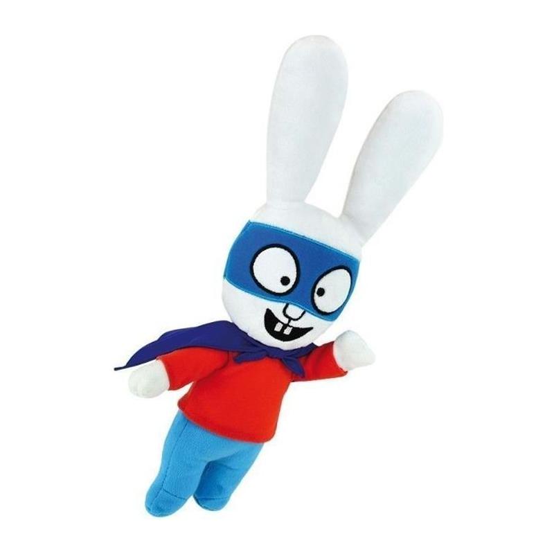 Peluche SIMON avec cape 35 cm?‍♂️