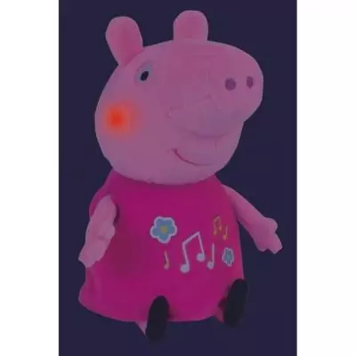 Peluche Peppa Pig 25cm Musicale & Lumineuse Peluche Peppa Pig 25cm Musicale & Lumineuse