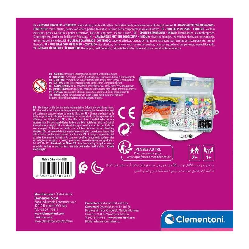 Clementoni - Crazy Chic - Bracelets Messages