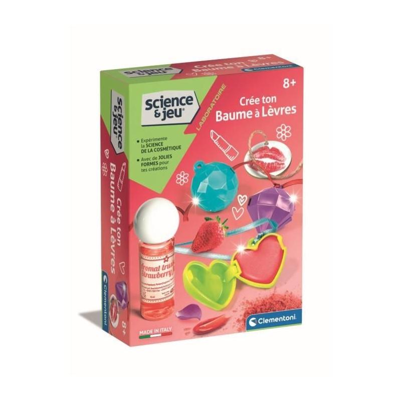 Coffret scientifique pour créer des baumes à lèvres - 8 ans +