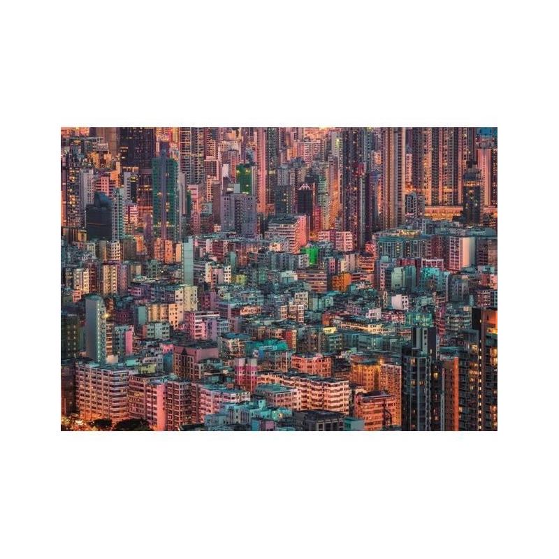 Puzzle CLEMENTONI Compact 1500 pièces - Hong-Kong, The Hive