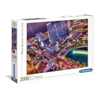 Puzzle 2000 pièces CLEMENTONI Las Vegas - Images captivantes
