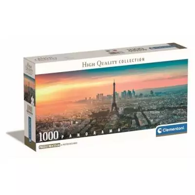 Puzzle Clementoni 1000 pièces Panorama Paris - Avec poster