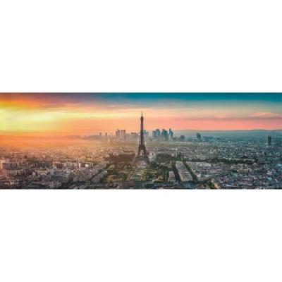 Puzzle Clementoni 1000 pièces Panorama Paris - Avec poster