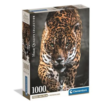 Puzzle CLEMENTONI Compact 1000 pièces - Promenade du Jaguar