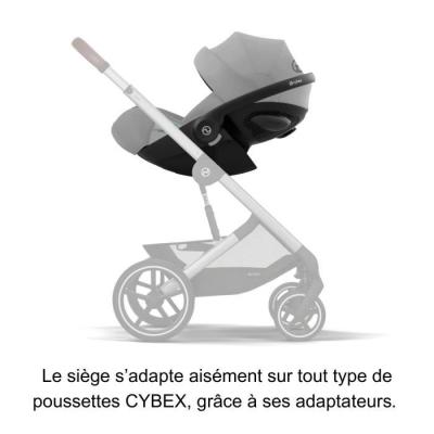 Siège auto bébé CYBEX Cloud G i-Size Plus - Gris pierre