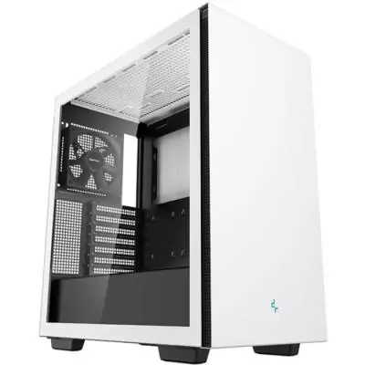 Boîtier PC Moyen Tour DEEPCOOL CH510 (Blanc) - Verre trempé