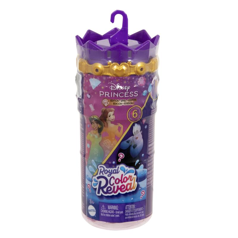 Disney Princess Princesses Disney – Mini-Poupées Royauté Color Reveal