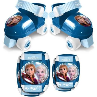 Ensemble Patins à roulettes La Reine des Neiges II
