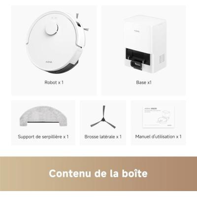 Aspirateur Robot MOVA E20 Plus: Vidage Automatique, 5000Pa