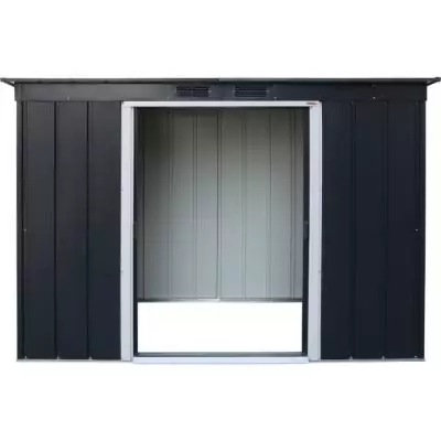 Abri de jardin métal Duramax 3,25m² Anthracite Jardin Chalet