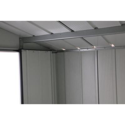 Abri de jardin en métal 4,77m2 - DURAMAX - Gris anthracite