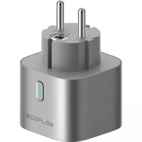 Prise intelligente Wi-Fi - EcoFlow - Smart Plug - Suivi consommation - Commande vocale - Programmable