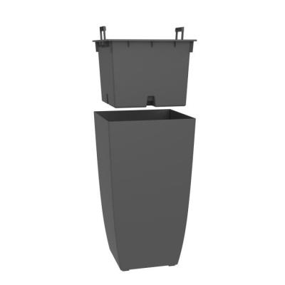 Bac à fleurs moderne - DIVA BASALT - 42 L - Anthracite - EDA