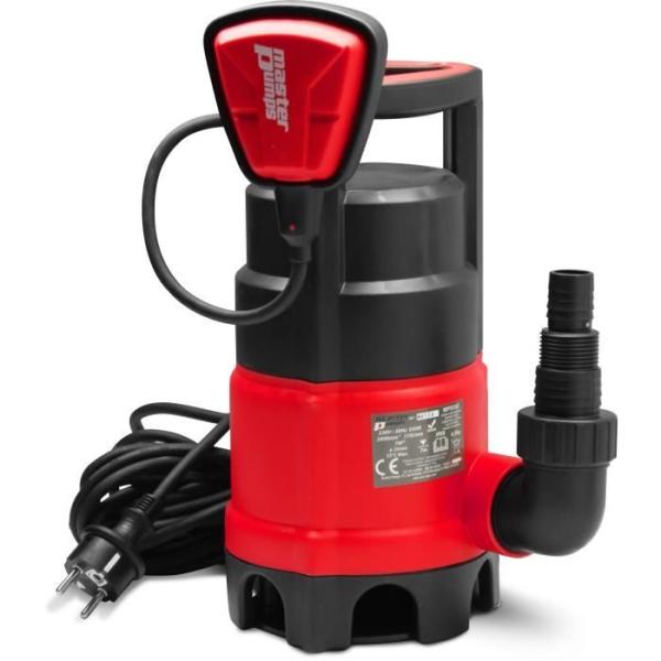 Pompe vide caves - MASTER PUMPS - MPS552 - Pour eaux chargées - 550 W - Avec flotteur