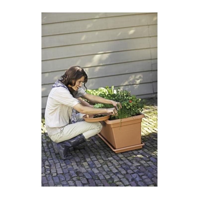 Plateau de jardinage ELHO Green Basics 100 - Terre cuite douce XXL
