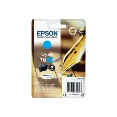 Cartouche d'encre EPSON T1632 XL Cyan - Couleur éclatante