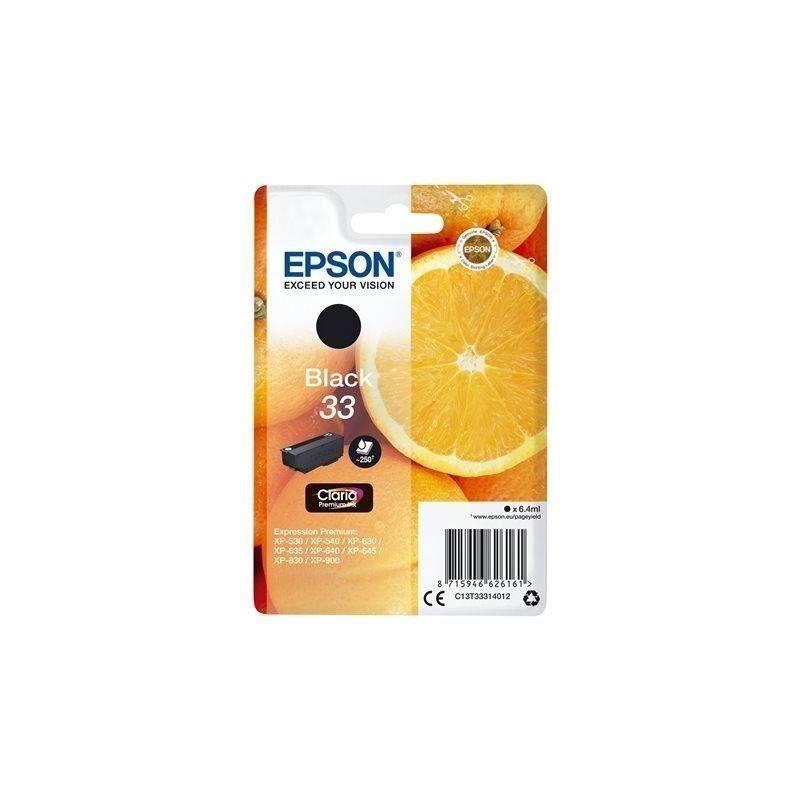 Cartouche d'encre EPSON T3331 Noir - Qualité Oranges