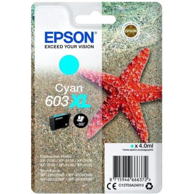 Cartouche d'encre 603 XL Cyan Epson - Économique et fiable