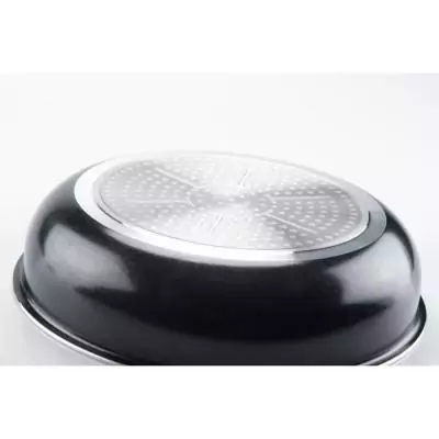 Ensemble de 3 poêles ARTHUR MARTIN AM130 noir + poignée - Idéal pour tous feux - 20/24/28 cm Ensemble de 3 poêles ARTHUR MARTIN AM130 noir + poignée - Idéal pour tous feux - 20/24/28 cm