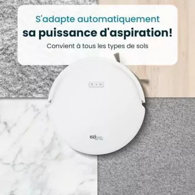 EZICLEAN All In One Z12 Ultra - Robot aspirateur laveur connecté