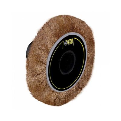 Brosse laiton FARTOOLS Ø 65 mm Epaisseur 10 mm Marron x1