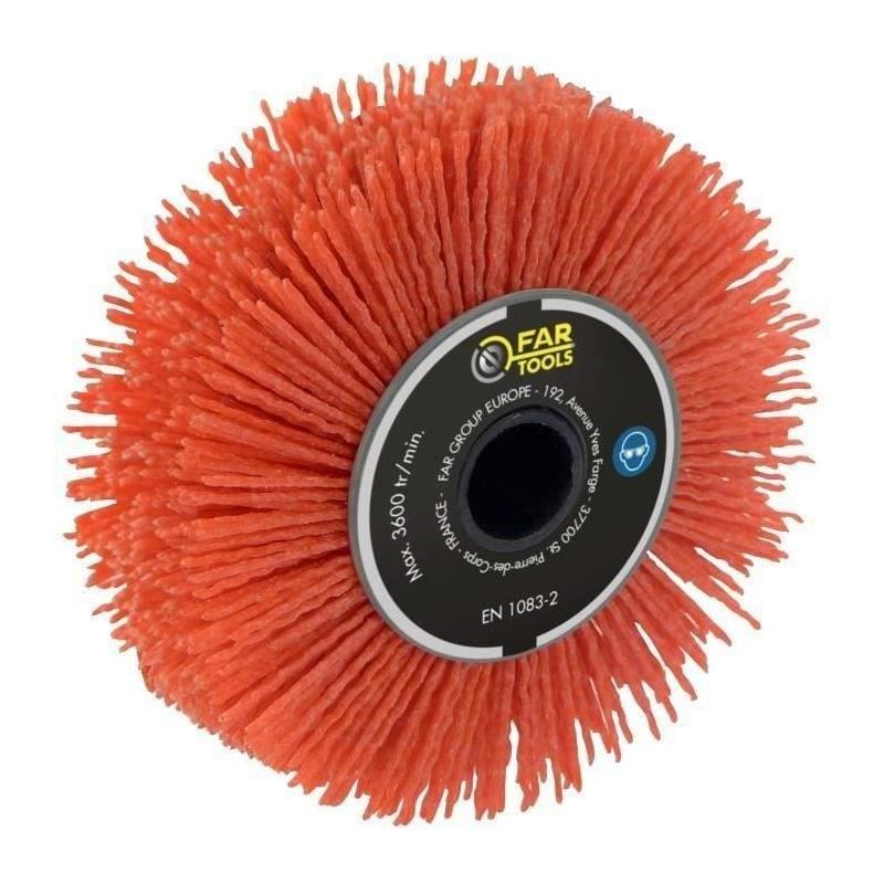 Brosse de précision nylon - FARTOOLS - Idéale coins & rainures