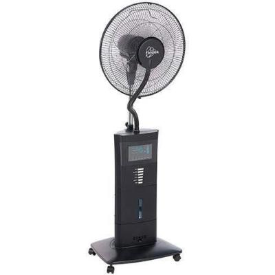 Ventilateur brumisateur sur pied Yellowstone Ø40cm 100W noir