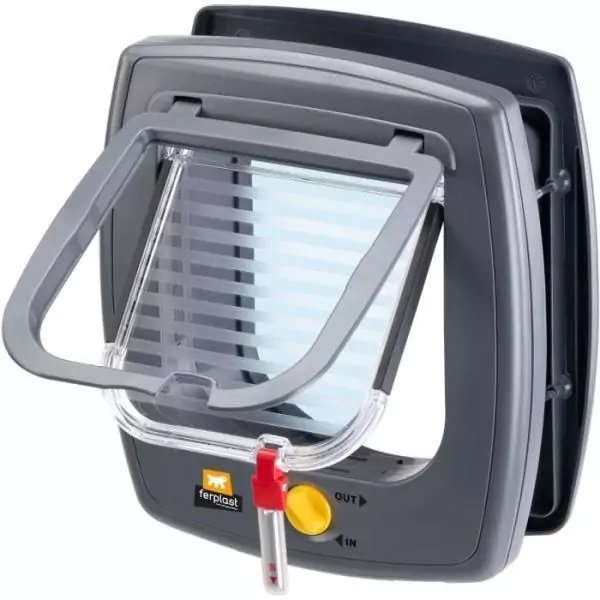 Chatiere - FERPLAST - Swing 5 - 22,5 x 16,2 x 25,2 cm - Gris