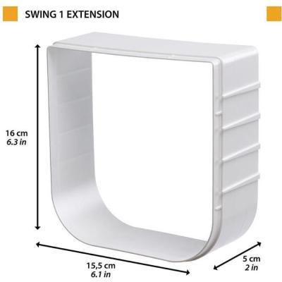 Extension tunnel Swing 1 pour chatières - Gris