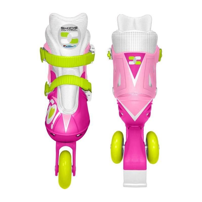 Patins en Ligne 2 en 1 Fille Taille 27-30 - SKIDS CONTROL