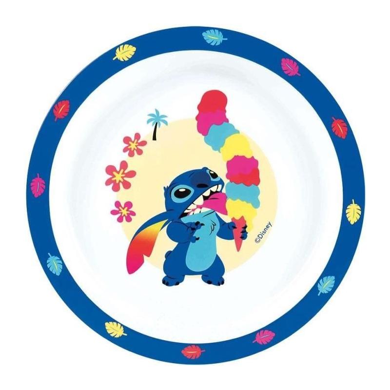 Ensemble repas Stitch et Angel - Fun House - Lot vaisselle
