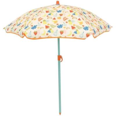 Table pique-nique enfant FUN HOUSE Fruity's avec parasol - Multicolore/Orange