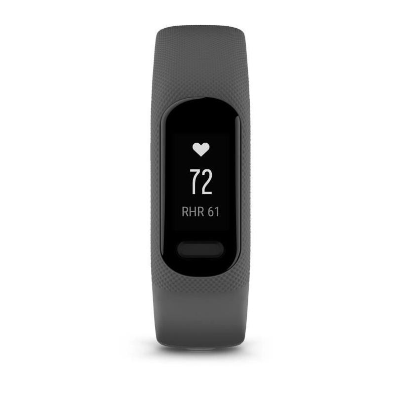 Bracelet d'activité GARMIN Vivosmart 5 - Suivi quotidien - Noir