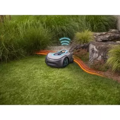 Tondeuse robot GARDENA Smart SILENO Free 800 - Sans câbles - Surface 800 m²