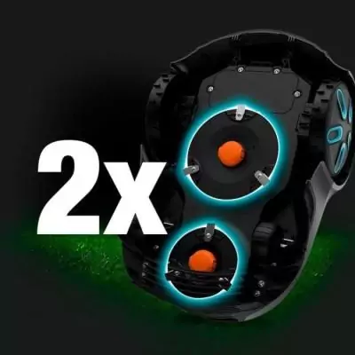 Tondeuse robot GARDENA Smart SILENO Free 1200 - Surface 1200m²