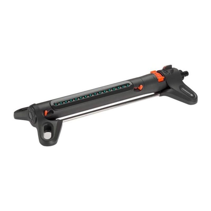 Arroseur oscillant GARDENA AquaZoom L - 350m² - 21m - Résistant UV et gel