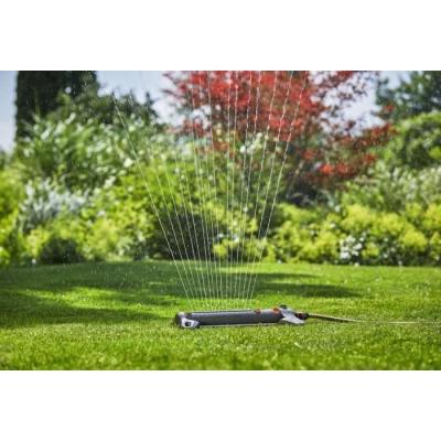 Arroseur oscillant GARDENA AquaZoom L - 350m² - 21m - Résistant UV et gel