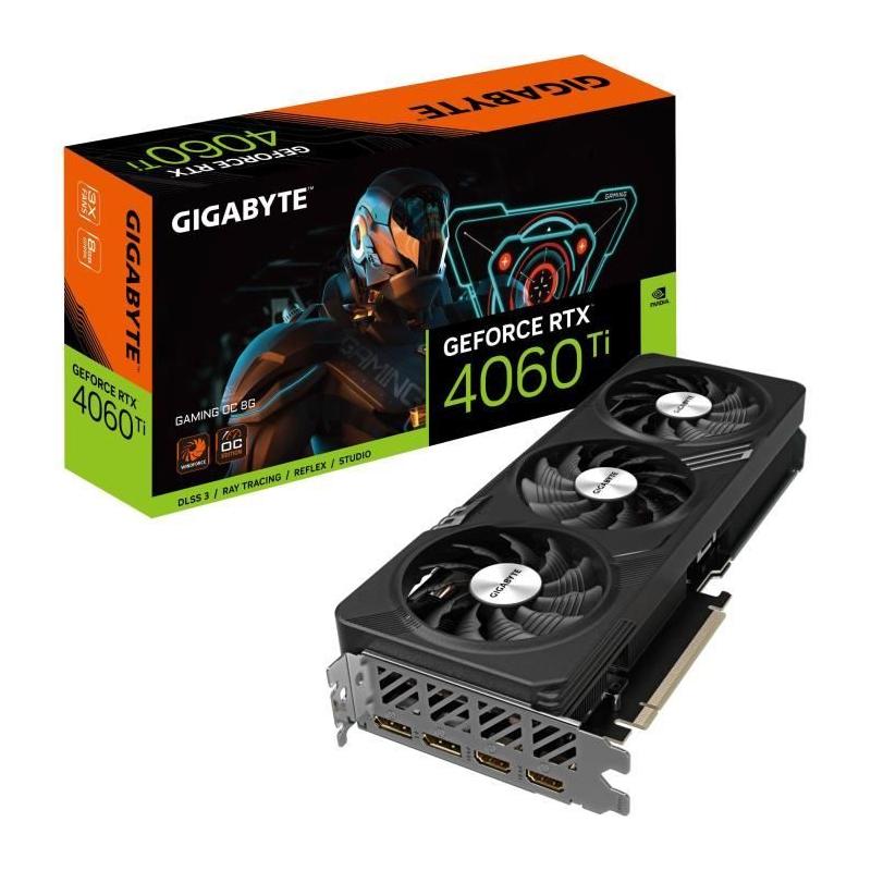 Puissance et Performance avec la Carte Graphique GIGABYTE GeForce RTX 4060 Ti GAMING OC 8G