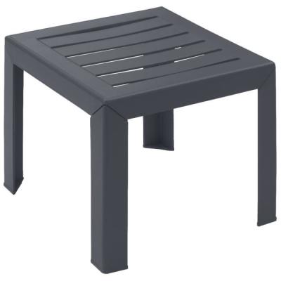 Table basse GROSFILLEX Miami Anthracite 40x40 - Style et solidité