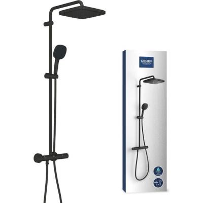 Colonne de douche GROHE Vitalio Comfort 250 - Noir Mat
