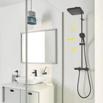 Colonne de douche GROHE Vitalio Comfort 250 - Noir Mat
