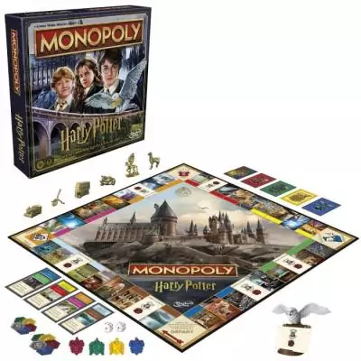 Monopoly Harry Potter: Aventures magiques à Poudlard!