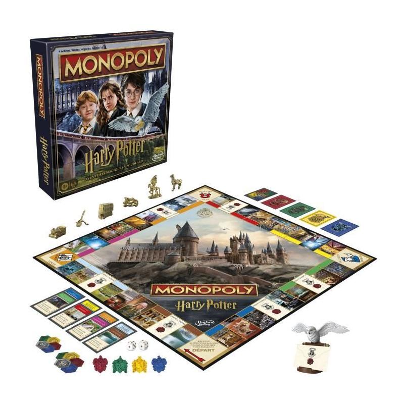 Monopoly Harry Potter: Aventures magiques à Poudlard!
