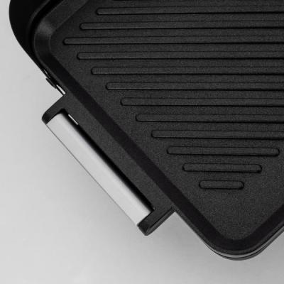 Plancha électrique double zone 50x25cm - Puissance 1800W