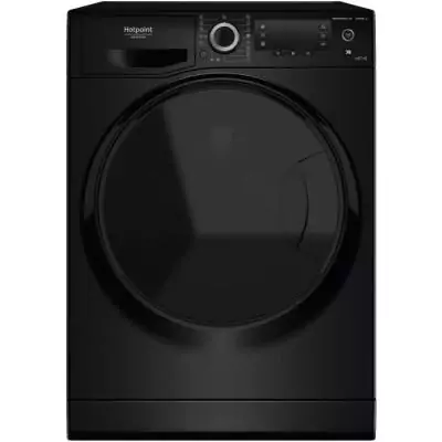 Lave-linge séchant HOTPOINT 11 kg Noir - Induction 1600 trs/min