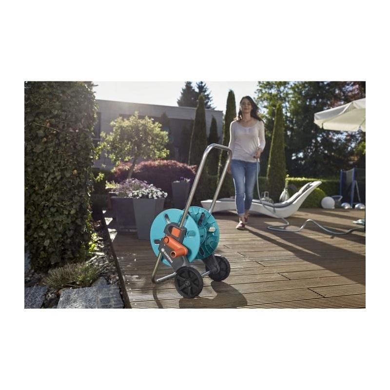 Dévidoir CleverRoll taille S GARDENA - Gel résistant - Garantie 5 ans