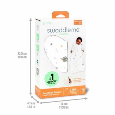 Gigoteuse d'Emmaillotage Soleil TOG 0.5 pour l'été - Certifié Oeko-Tex
