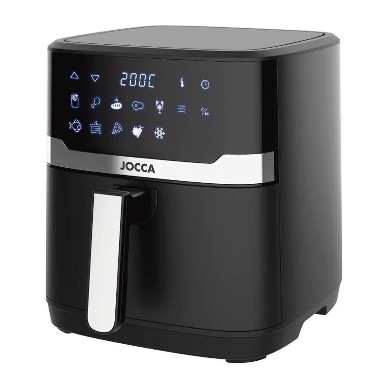 Friteuse Sans Huile JOCCA 6,5L Numérique - Parfaite pour des frites croustillantes!